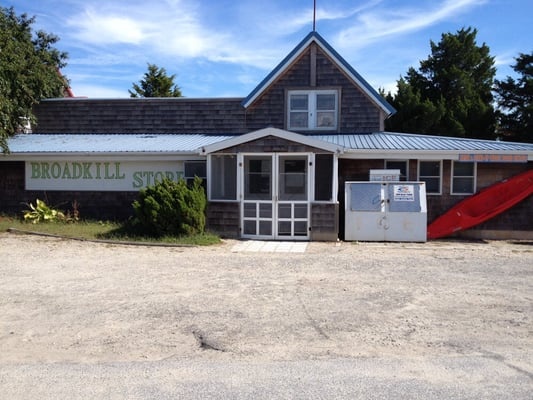 Historic Broadkill building during its dance hall years