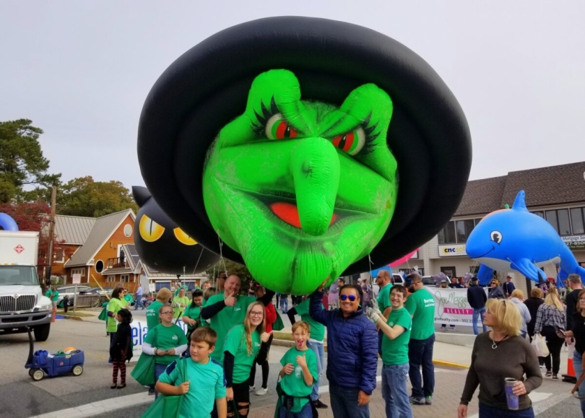 Sea Witch Festival parade in Rehoboth Beach